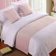 Luxury Velvet Bed Runner Scarf Bedding OR Cushion Cover Hotel Home Bedroom Decor