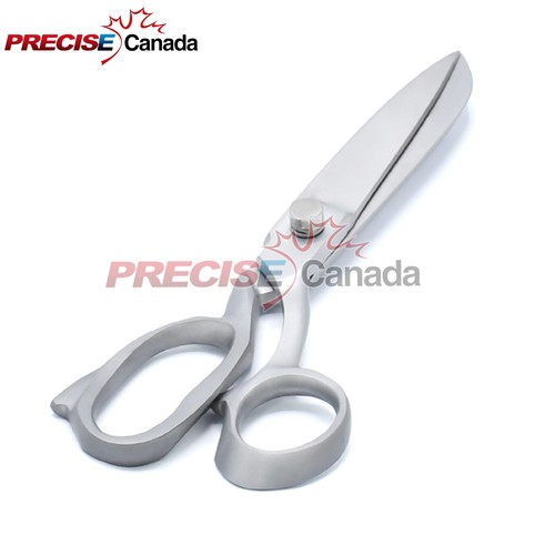 7" Tailor Upholstery Scissors Shears HEAVY DUTY - Stainless Steel (Sand Finish) - Picture 3 of 3