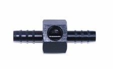 516 Barb 8mm Fuel Pressure Gauge Adapter With 18 Npt Port
