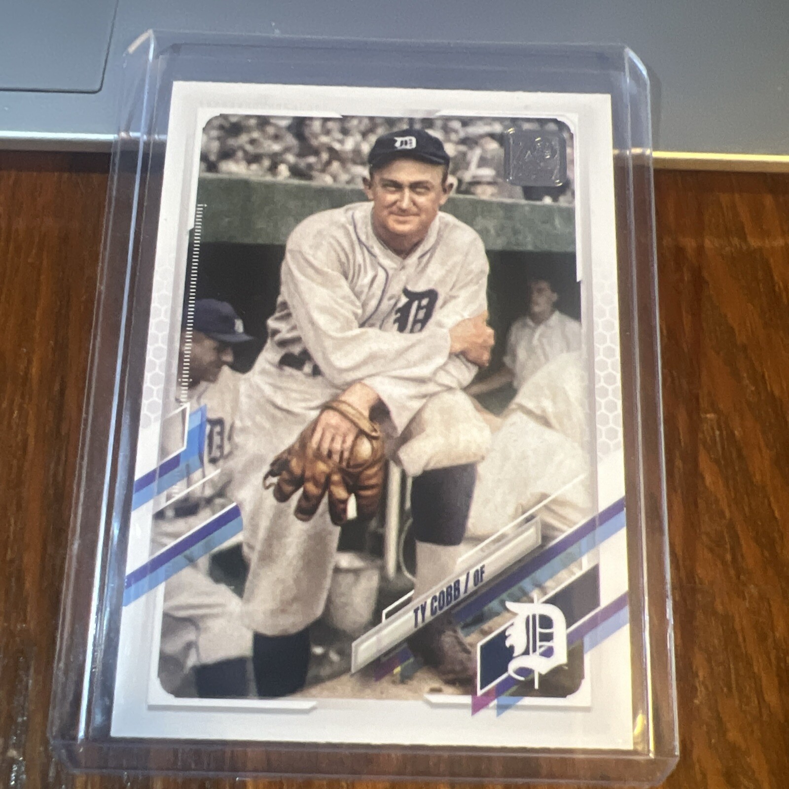 Ty Cobb 2021 Topps Series 2 Short Print Image Variation SP #336 Tigers Legend