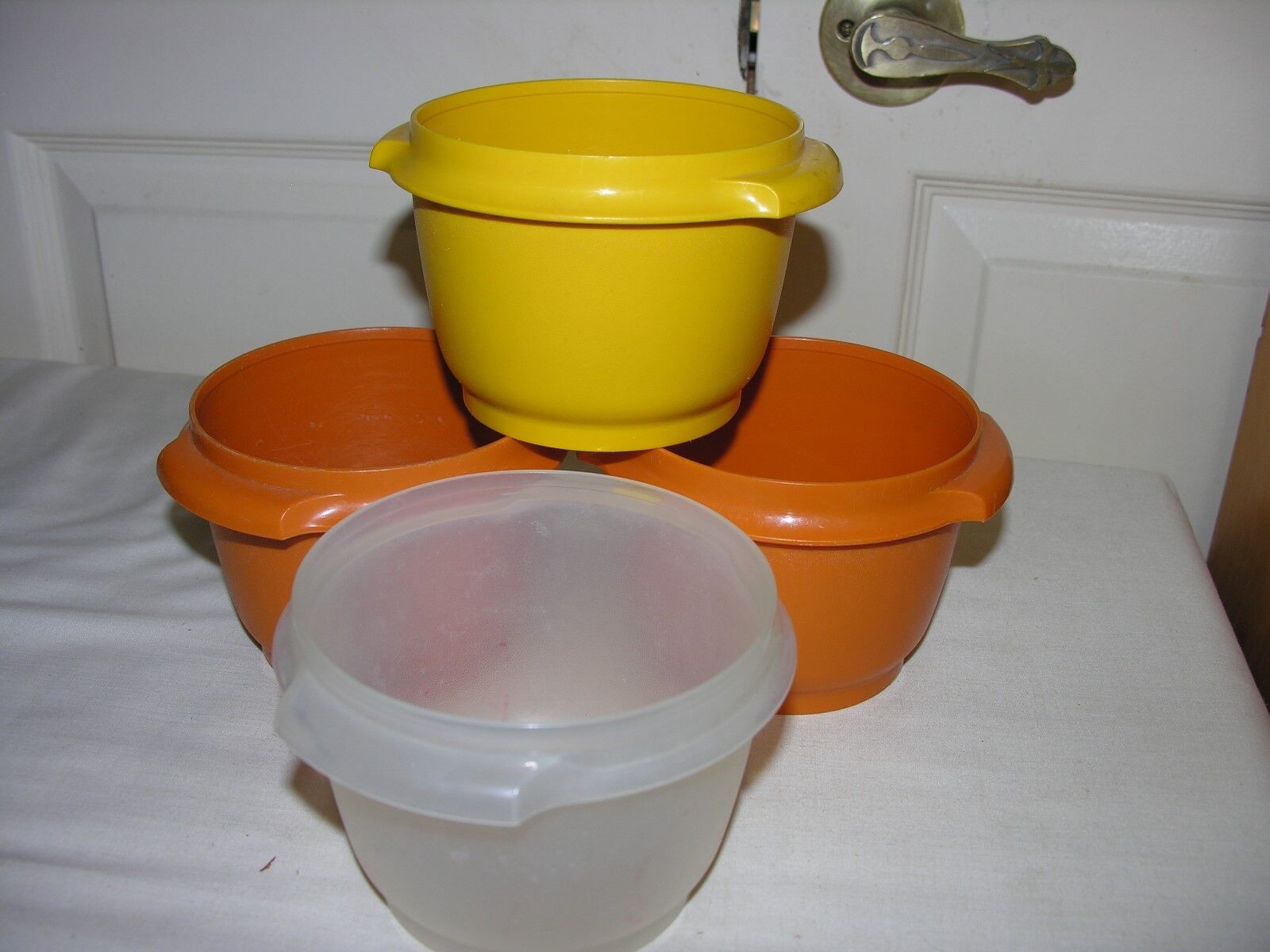 Vintage Set Of 4 TUPPERWARE With Out Lids Made In USA | eBay