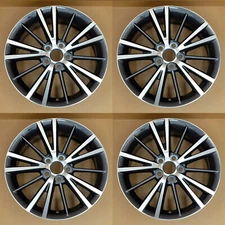 For Toyota Corolla OEM Design Wheel 16" 2014-2019 Machined GREY 4 PCS Rim 75150B