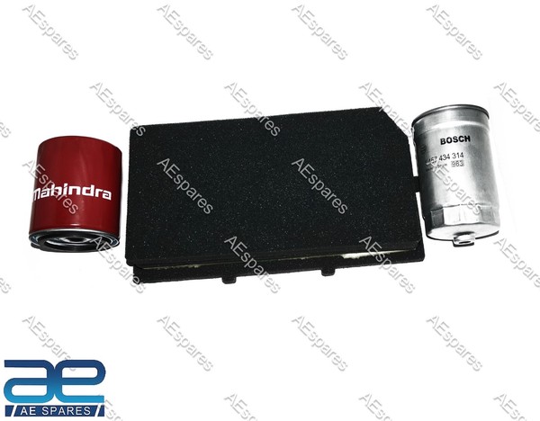 1457434314,0313Ac2261N,0303Bc0071N Filter Set Von 3 FüR Mahindra Roxor Bolero-image