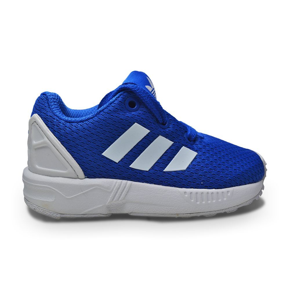 Adidas ZX Flux Infants UK 4 для малышей M21122 Темно-синий, белый