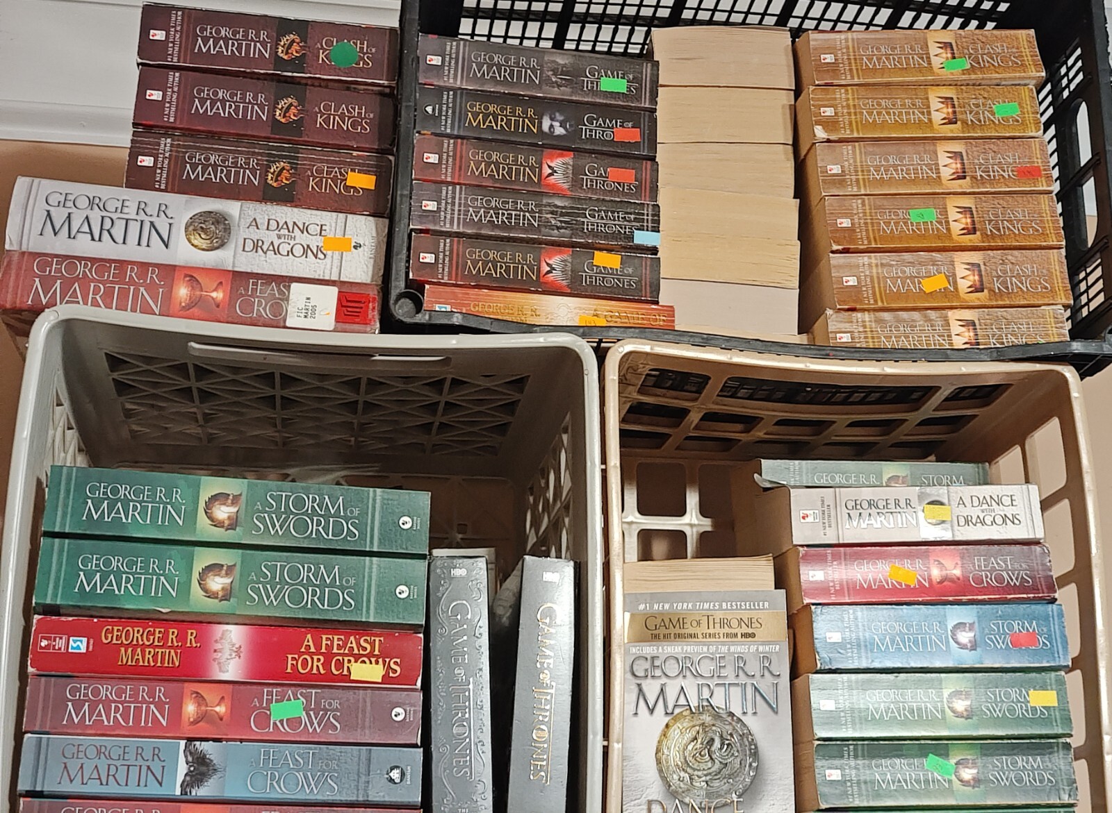 SALE George RR Martin-Game of Thrones -Many Variations-Your Choice-Books DVDs-image