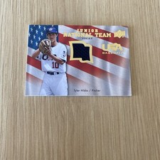 2008 Upper Deck USA Baseball Junior Team Jerseys Tyler Hibbs #USJR-HI Game Used