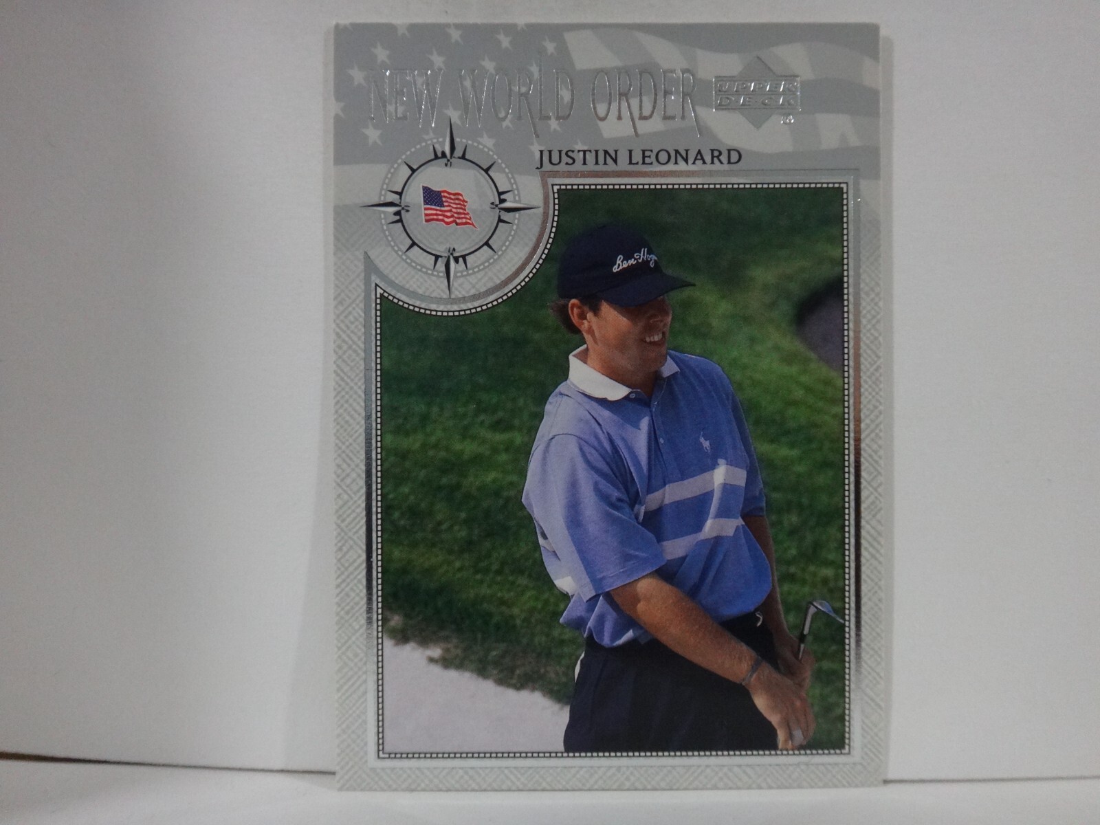 2002 Upper Deck New World Order Silver Justin Leonard #80