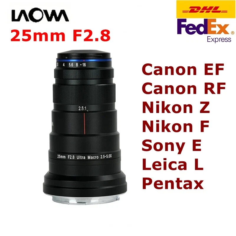 Laowa f/2.8 Camera Lenses 25mm Focal for sale | eBay