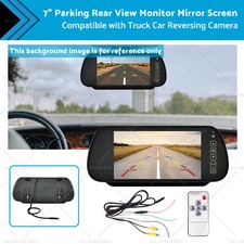 7" Rear View Parking Monitor Mirror Screen Suitable for Truck Reversing Camera