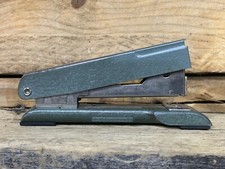 Vintage Apsco Stapler Green Retro Office Supply Made In USA