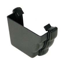 Floplast Guttering REN1CI 110mm Niagara Ogee- L/H Ext Stopend - Faux Cast Iron