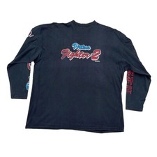 Sega Virtua Fighter 2 1994 90s Vintage Video Game Promo Rare Logo L/S T-Shirt