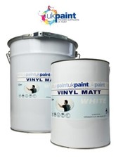 UK PAINT - Vinyl Matt Emulsion Paint - 20L - Brilliant White 