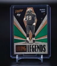 2021 Prestige Living Legends Green #LL-8 Warren Sapp 10/199 Tampa Bay Buccaneers