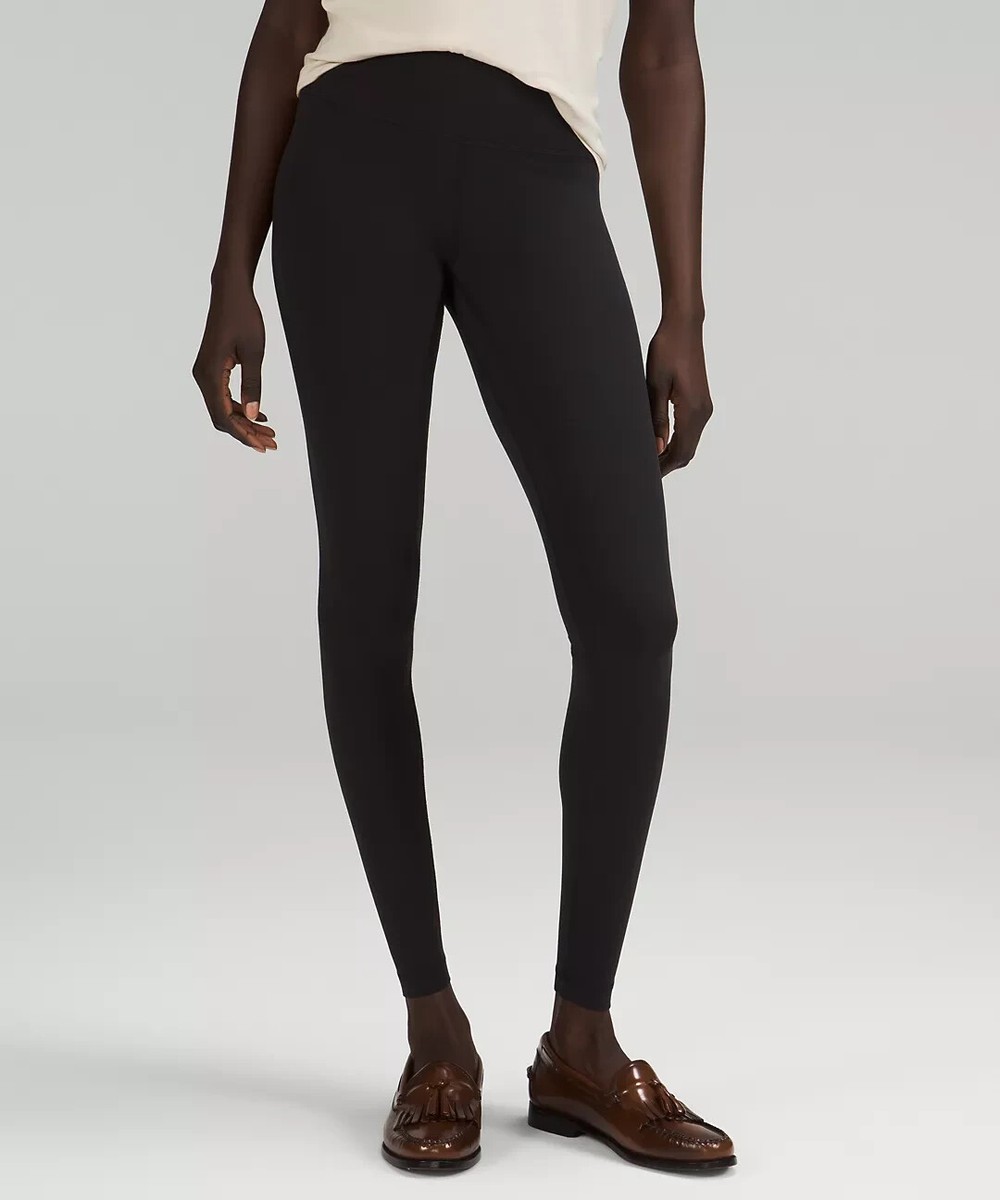 lululemon black align leggings 28