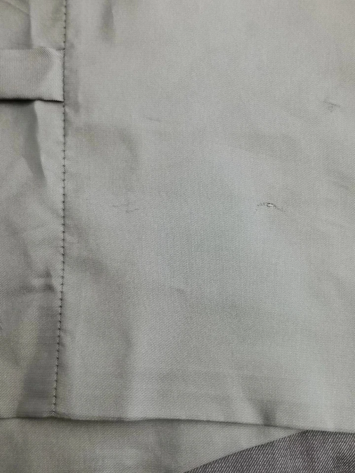 $45 Perry Ellis Portfolio Men Gray Slim Fit Stretch Suit Vest Waistcoat Size XL - Image 4 of 4