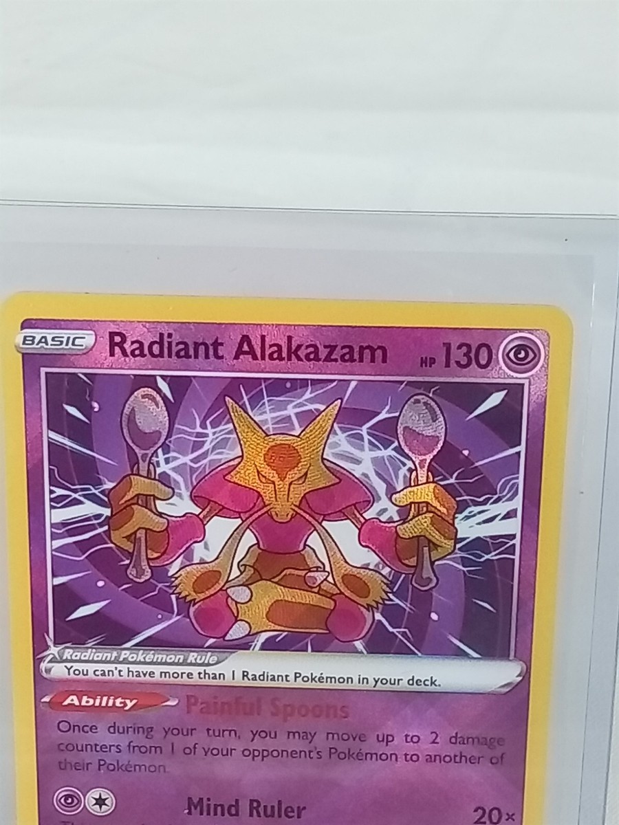Radiant Alakazam 59/195 Rare Holo Pokémon Card 2022 | eBay