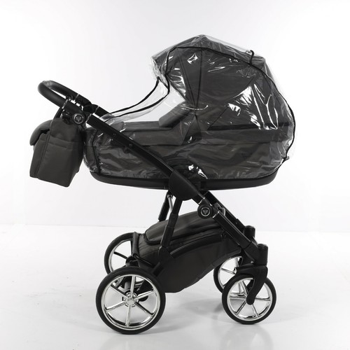 JUNAMA TERMO LINE TEX V2 BABY PRAM 3in1 PUSHCHAIR + CARRYCOT + CAR SEAT - Picture 28 of 58