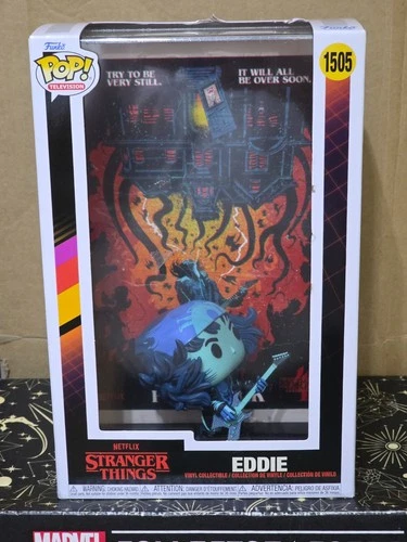 Funko Pop Vinyl - Television #1505 Eddie - New - Stranger Things -SE - Piggyback