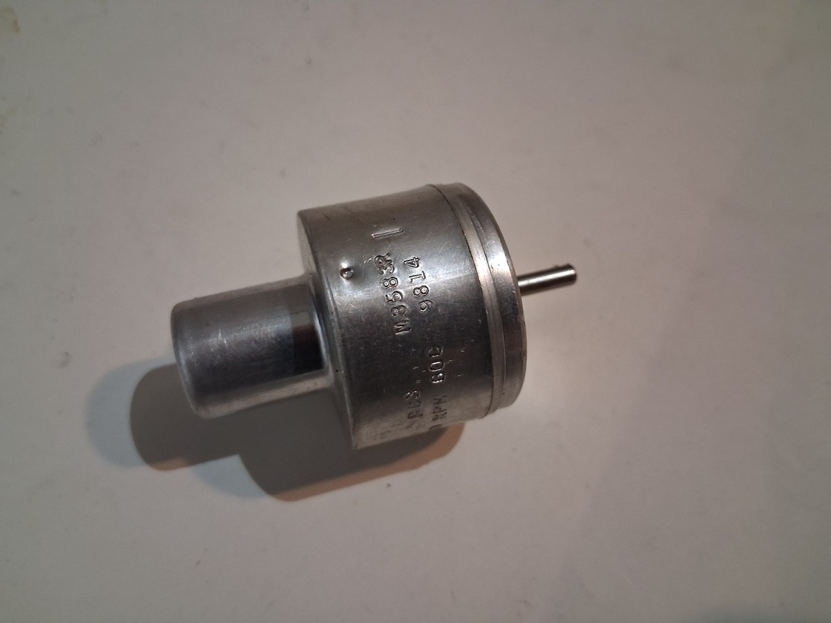 Telechron BC3 Style RPM Clock Motor Rotor Electric Used Untested