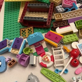 3 Pounds LEGO Friends Animal Care Clinic 41085  Horses Dog Ca Turtle No Figures