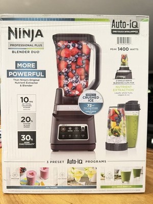 Ninja Professional Plus Blender DUO with Auto-iQ - Black (DB751A