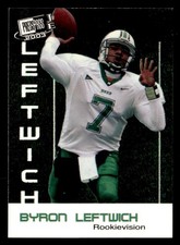 Byron Leftwich 2003 Press Pass JE Rookie Vision Card #RV7 Marshall