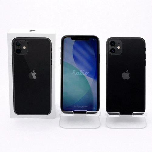 Apple iPhone 11 - Neuwertig - Schwarz - OVP - 64GB – 12 Monate Gewährleistung