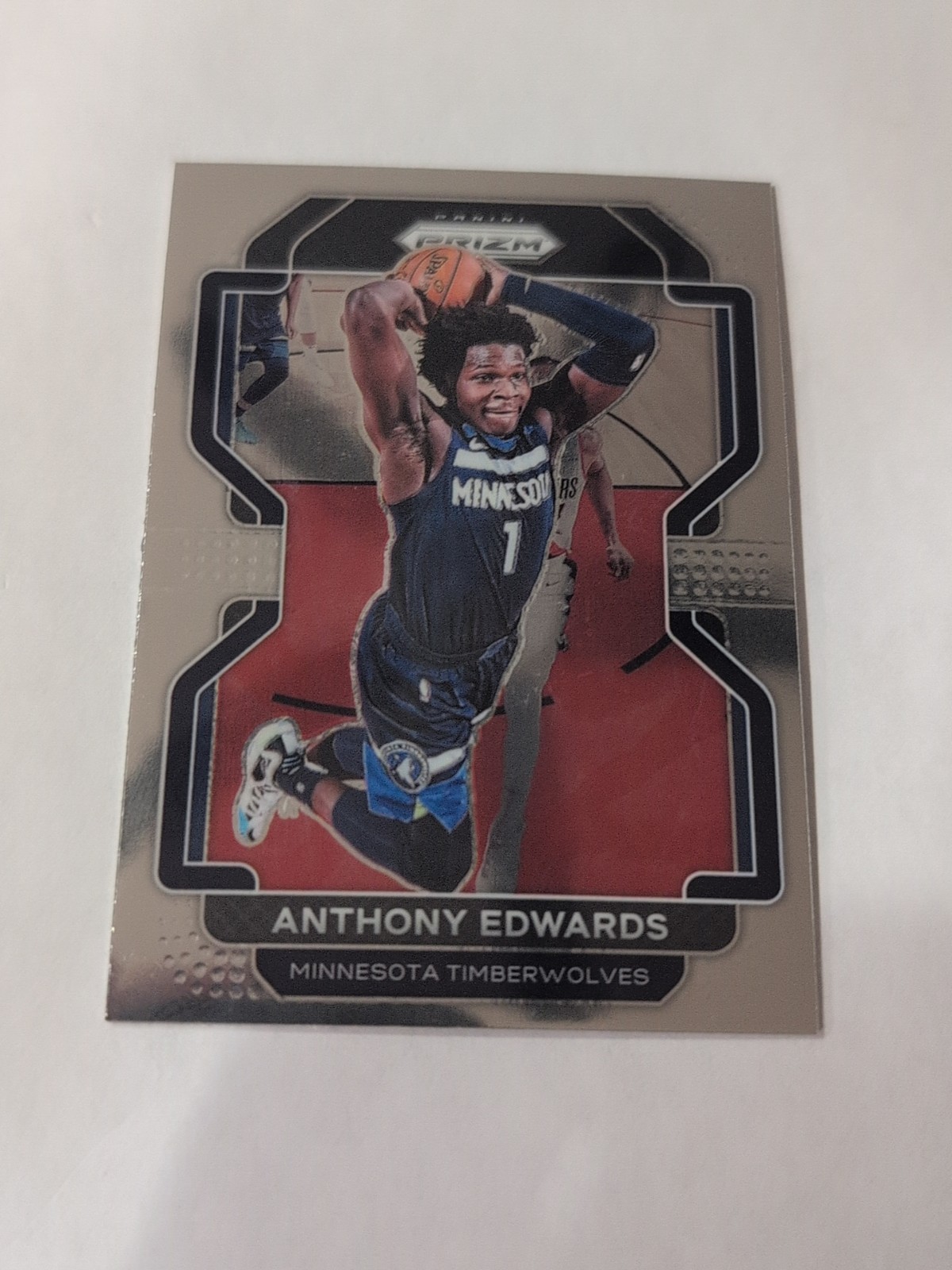 2021-22 Panini Prizm Anthony Edwards #37