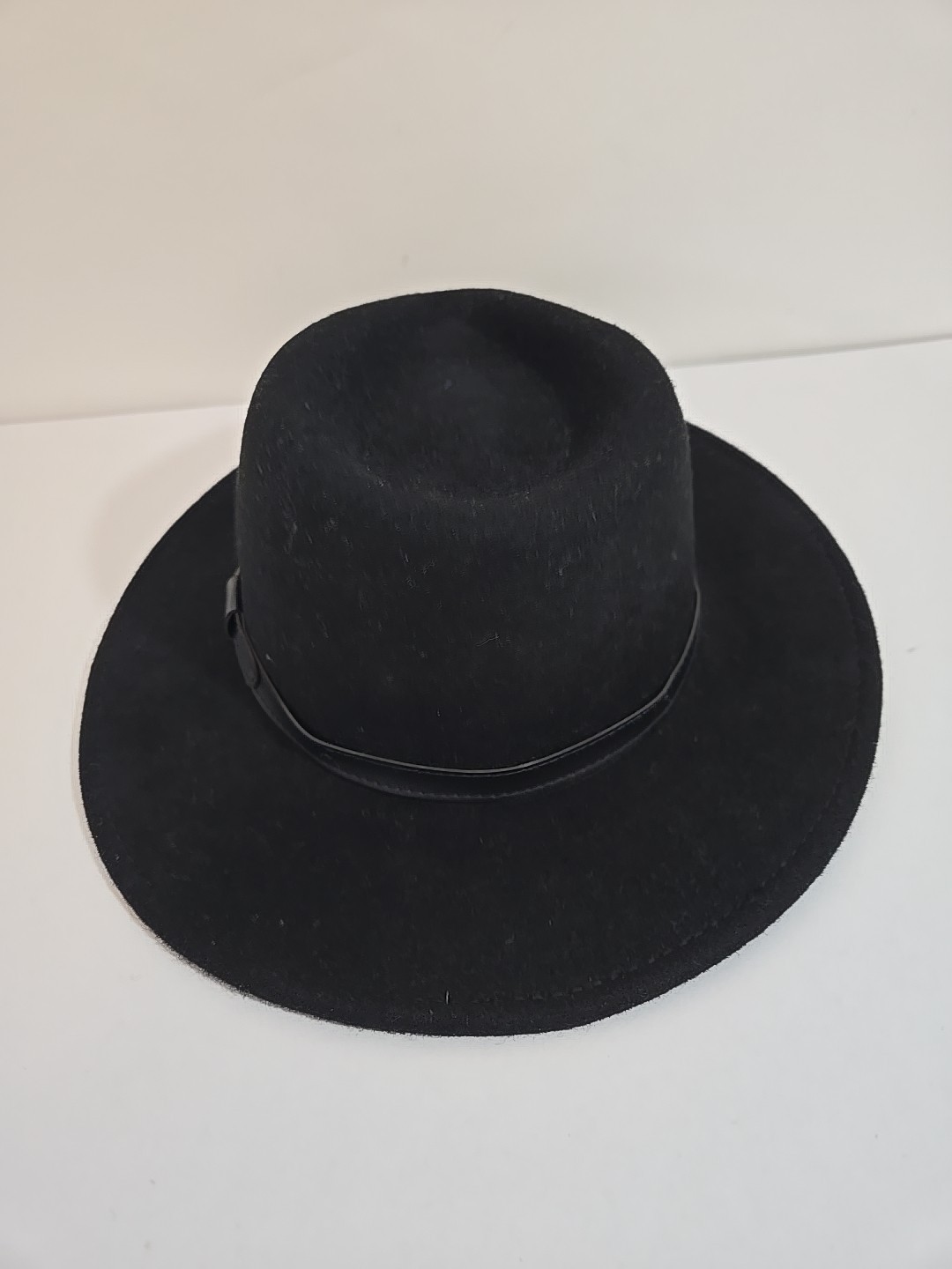 Pendleton 100% Wool Western Outback Hat Black Siz… - image 7