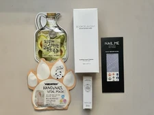 FYE Korean Beauty Mishibox Set Boom Ah Dah, Chamos, Esfolio, Baviphat Samples