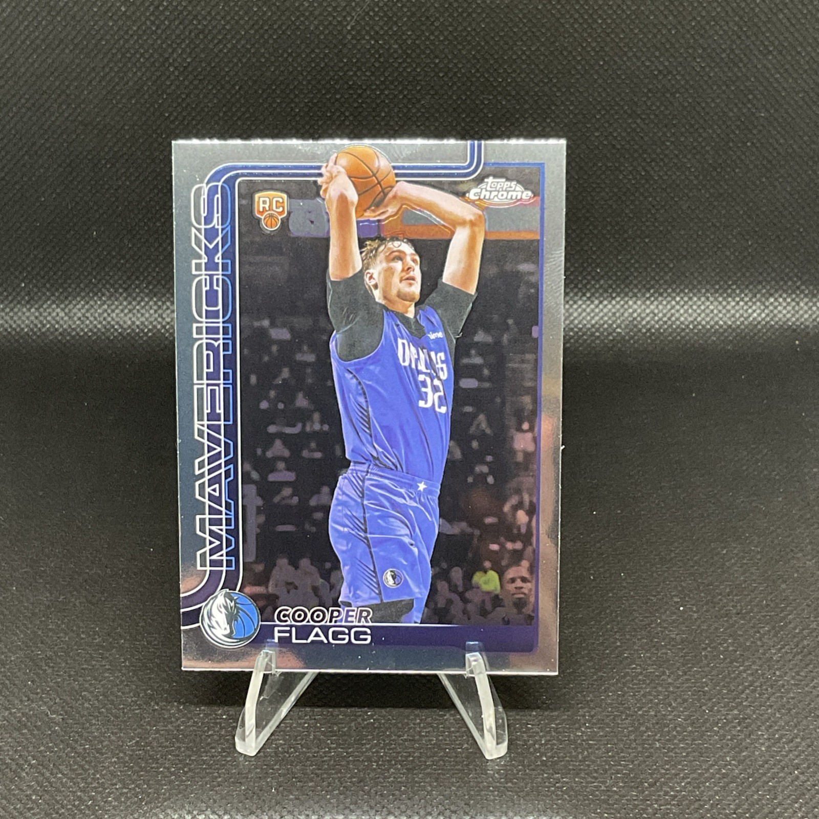 Cooper Flagg 2025-26 Topps Chrome Basketball Base Rookie Card RC Mavericks #251