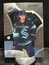 Kole Lind 2021-22 Upper Deck Allure Seattle Kraken
