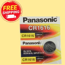 PANASONIC CR1616 Lithium 3V Watch Battery (Exp 12/2032)  1Pc