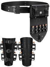 6 Pcs 6 Pcs Halloween Renaissance Accessories Medieval Waist Pouch Viking Bel...