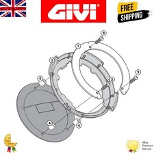 Givi BF30 Tanklock Flansch - verschiedene Honda Modelle