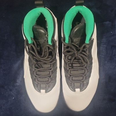 Jordan Retro 10 Green And White 10s Air Jordan 10 Retro