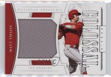 2020 National Treasures Rookie Colossal Materials 58/99 Matt Thaiss RC 2p7