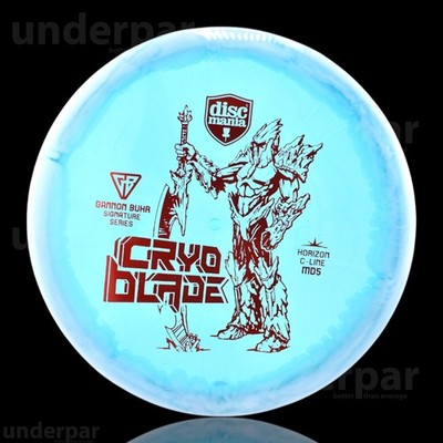 Disc Golf Discmania Cryo Blade C-Line MD5 Gannon Buhr Disc Golf Disc UnderPar