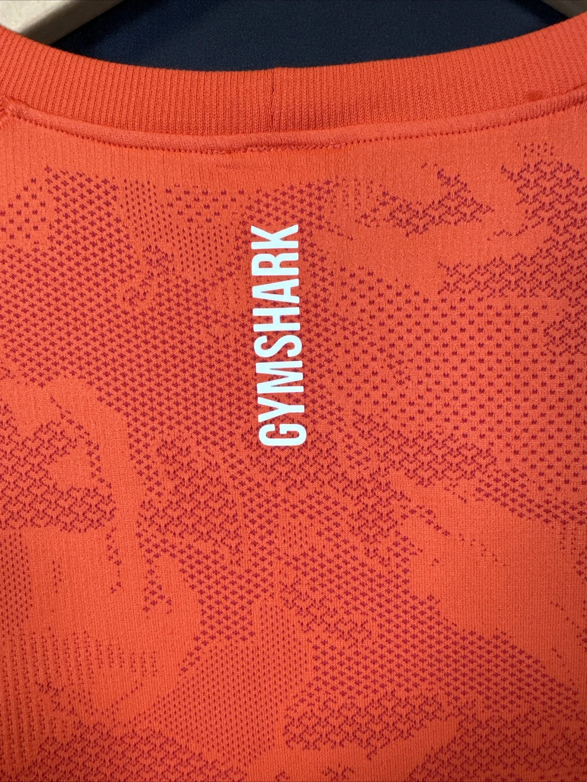 gymshark active long sleeve training geo seamless shirt