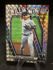 2021 Mosaic Silver Prizm Will To Win Gleyber Torres SP MLB RARE BASEBALL