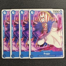 4X Buggy  OP12-049 NM  Uncommon  One Piece TCG Playset