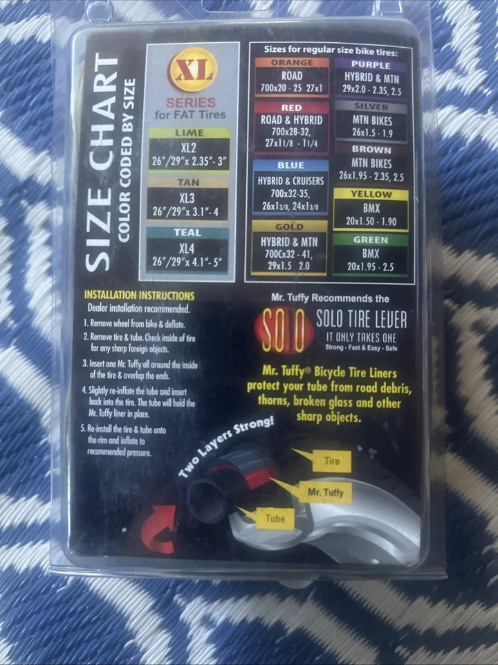 Mr. Tuffy MTRXL3 Толстый Велосипед 3XL Подкладка для Шин - Изображение 2 из 3