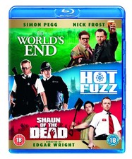 Shaun of the Dead/Hot Fuzz/The World's End Blu-ray Robert Popper UK IMPORT 