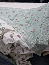 Quilted Throw Shabby Chic