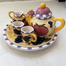 Young  s Vintage Child  s Tea Set 1997