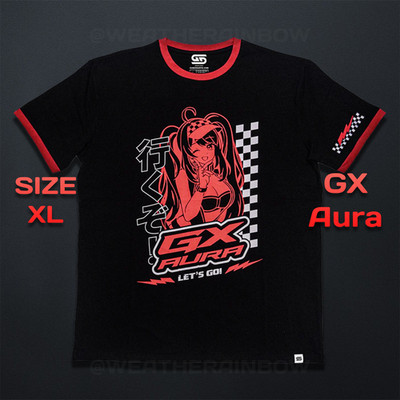 Gamersupps GG Creator Waifu Cup: GX Aura Racer T-Shirt Size XL - In Hand!