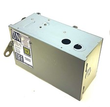 Square D PQ3206G 3P3W 60 Amp 240 Vac Bus Plug Horizontal Style 