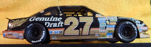 1990 Rusty Wallace #27 Miller bozza originale 1/24 BANCA 1 di 6.000 RARO con esposizione - Foto 12 di 16
