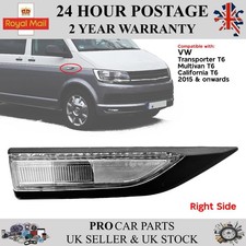 For VW Transporter T6 LED Side Indicator Repeater Signal Light Right 7E0949102